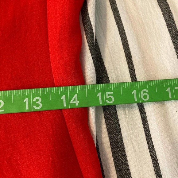 Onetheland Romper Womens Sz M Red Sweetheart‎ Tank Lace Up Corset Back Shorts - Picture 8 of 10